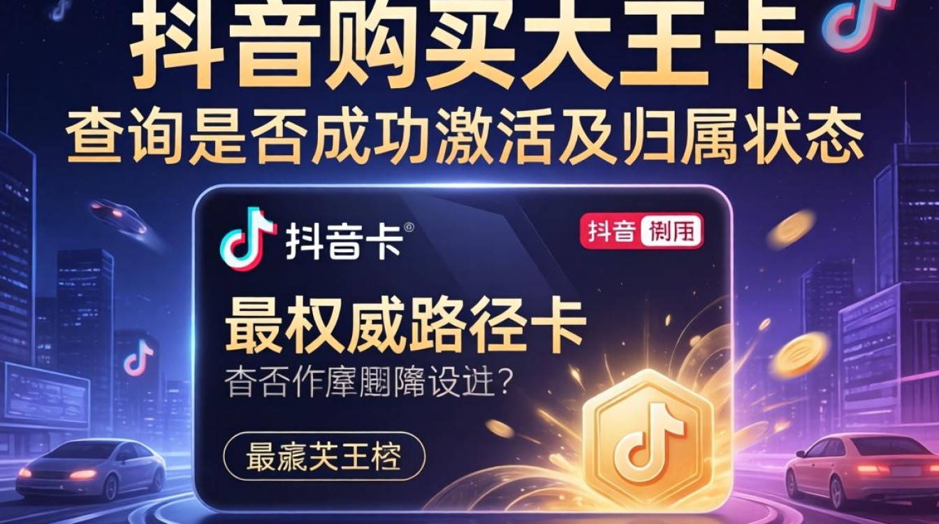 怎么查在抖音买的大王卡