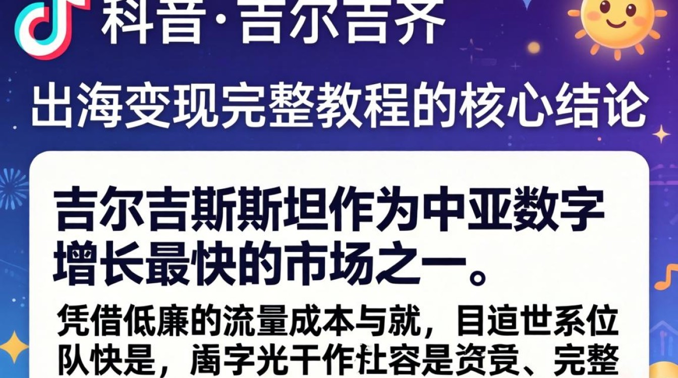 TikTok 和吉尔吉斯 出海变现完整教程