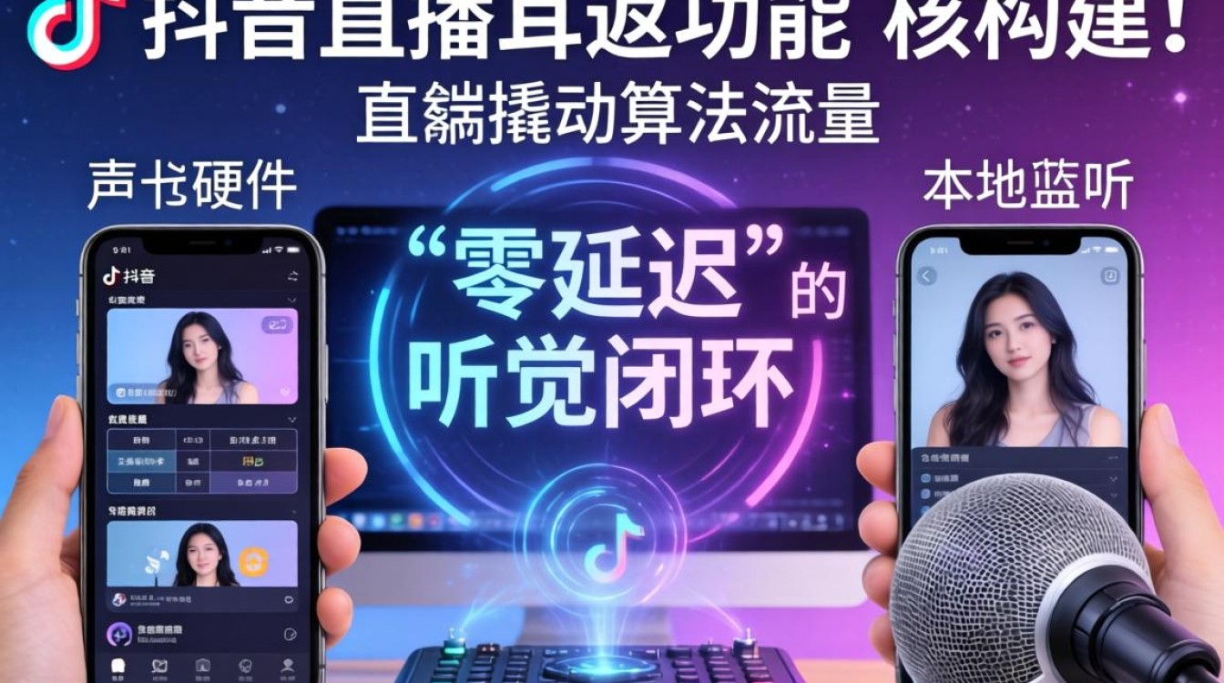 抖音用声卡怎么有耳返