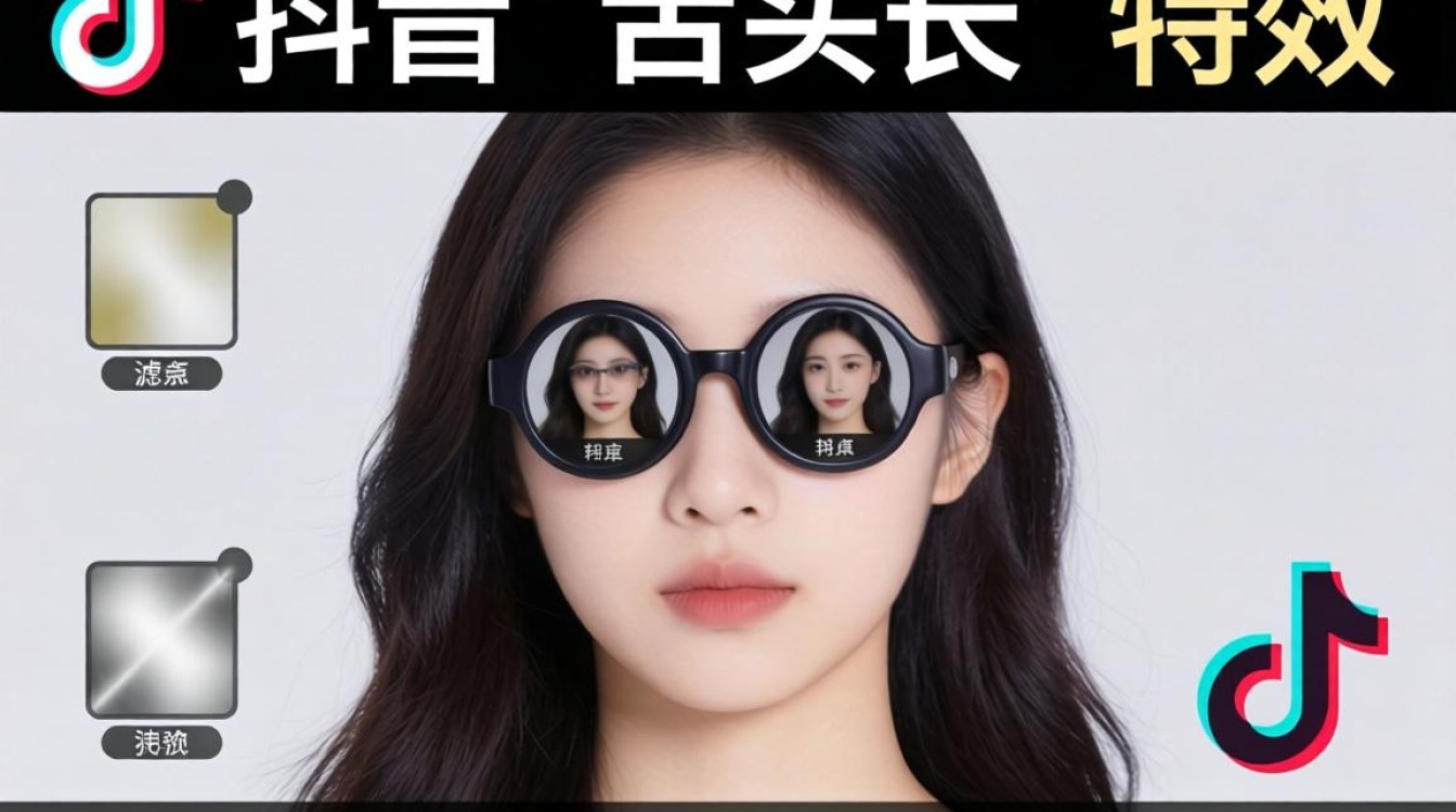 抖音舌头长特效怎么弄