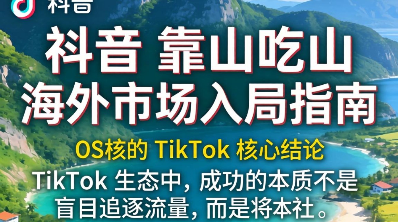 TikTok 靠山吃山 海外市场入局指南