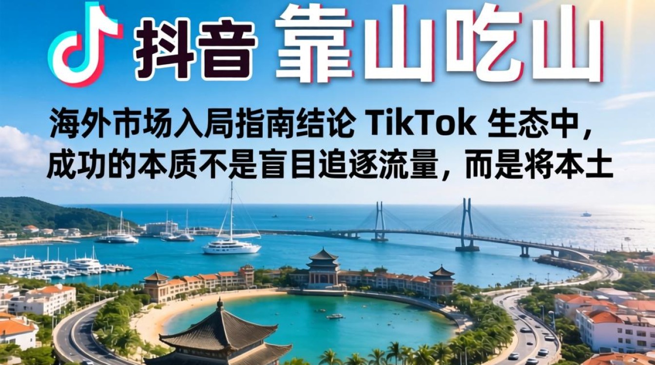 TikTok 靠山吃山 海外市场入局指南