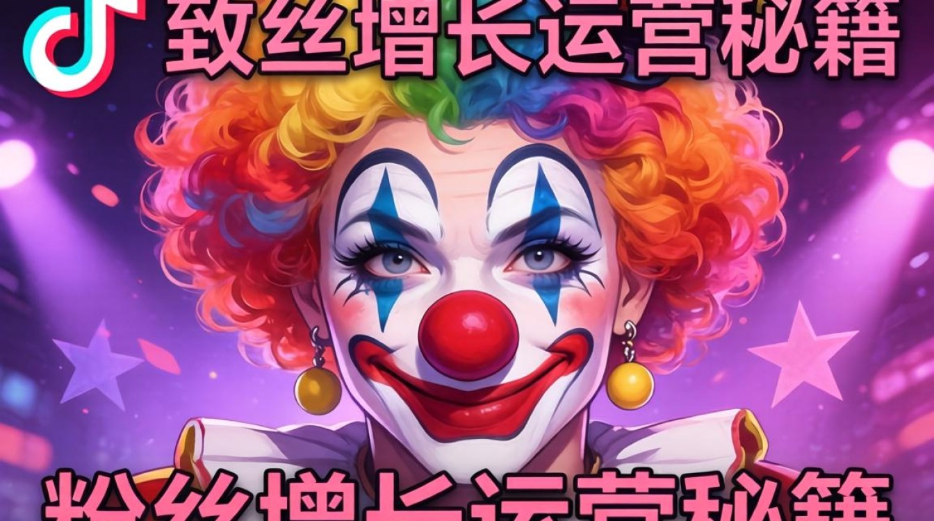 TikTok 外国小丑女粉丝增长运营秘籍