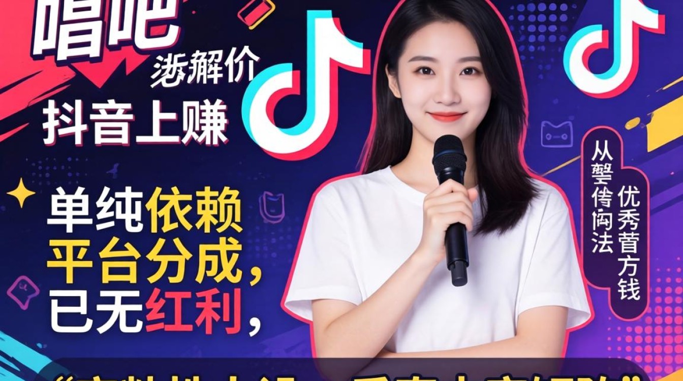 唱吧怎么在抖音上赚钱