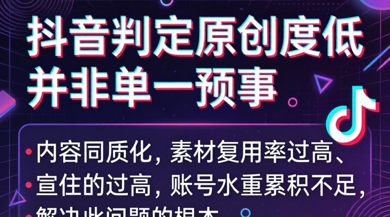 抖音原创判定标准及提升流量技巧