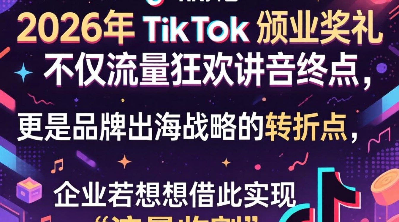 TikTok 颁奖礼今年 海外市场入局指南