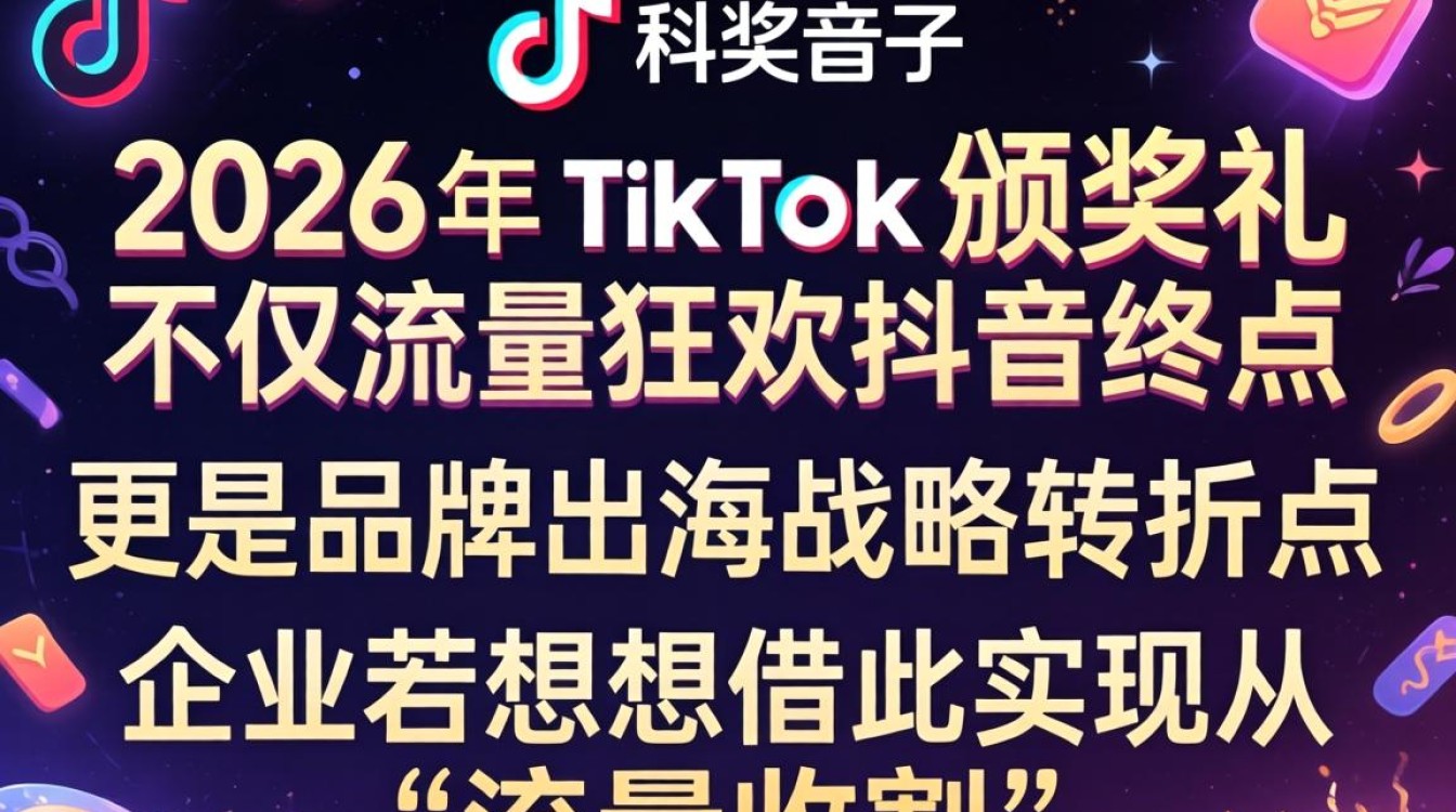 TikTok 颁奖礼今年 海外市场入局指南