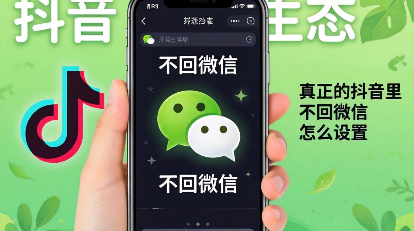 抖音里不回微信怎么设置