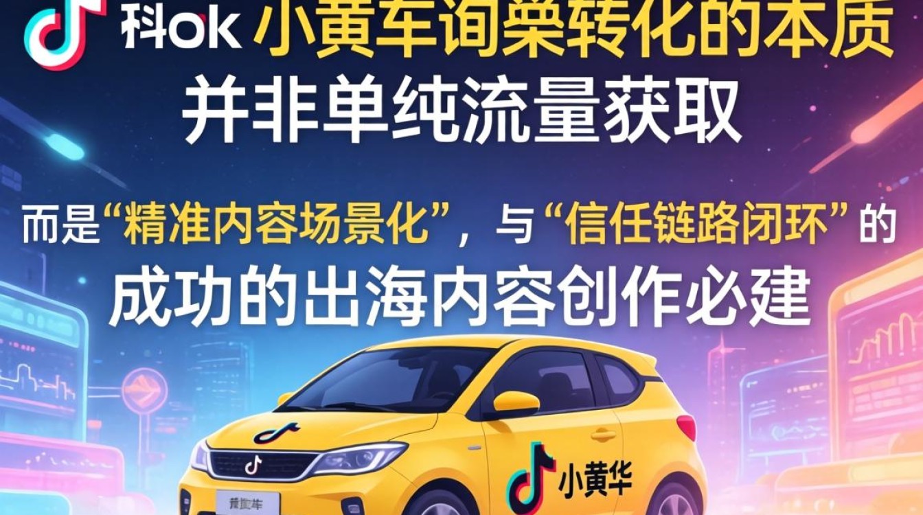TikTok 询盘小黄车怎么开