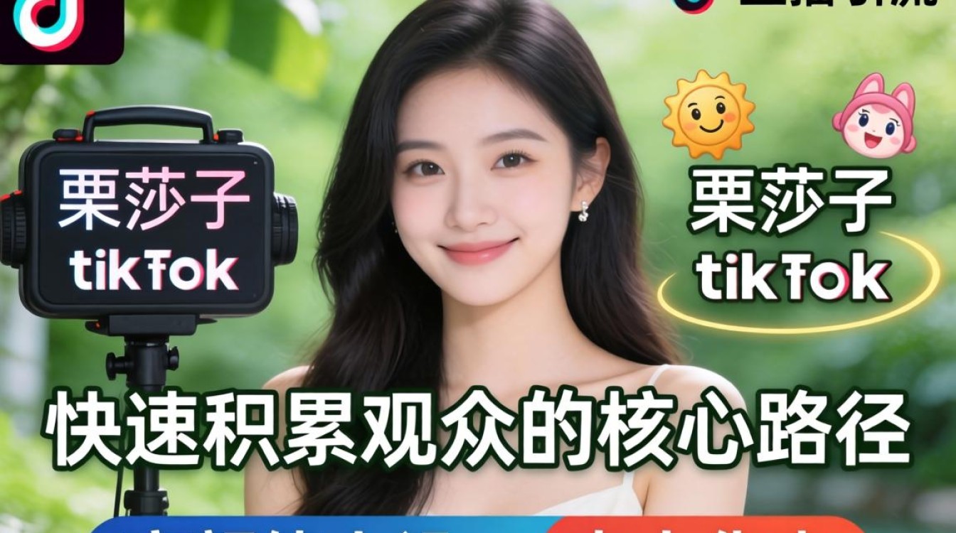 一栗莎子tiktok直播引流怎么快速积累观众