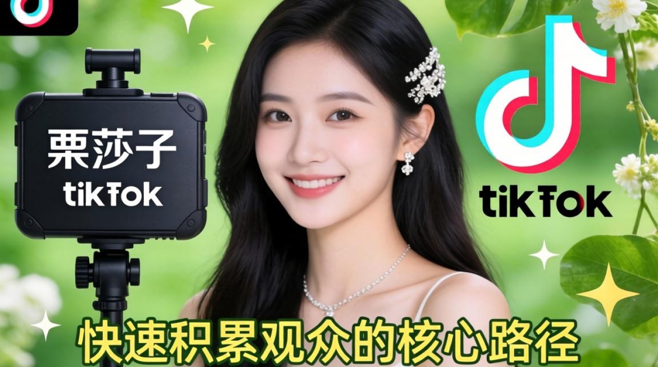 一栗莎子tiktok直播引流怎么快速积累观众