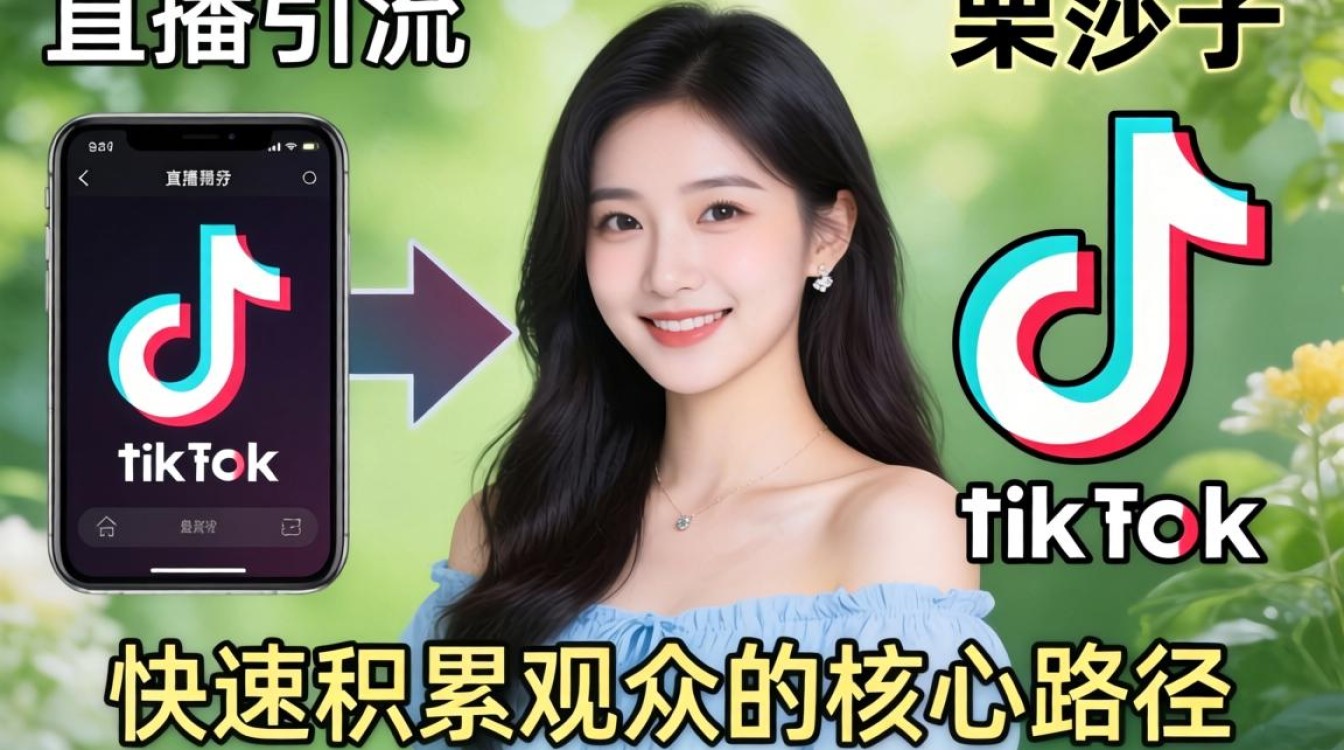 一栗莎子tiktok直播引流怎么快速积累观众