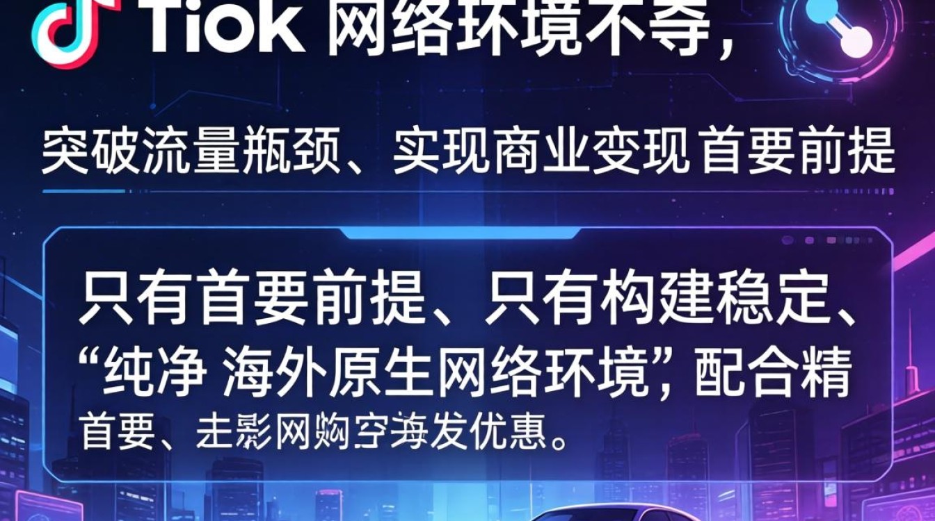 TikTok 显示网络环境不佳怎么办