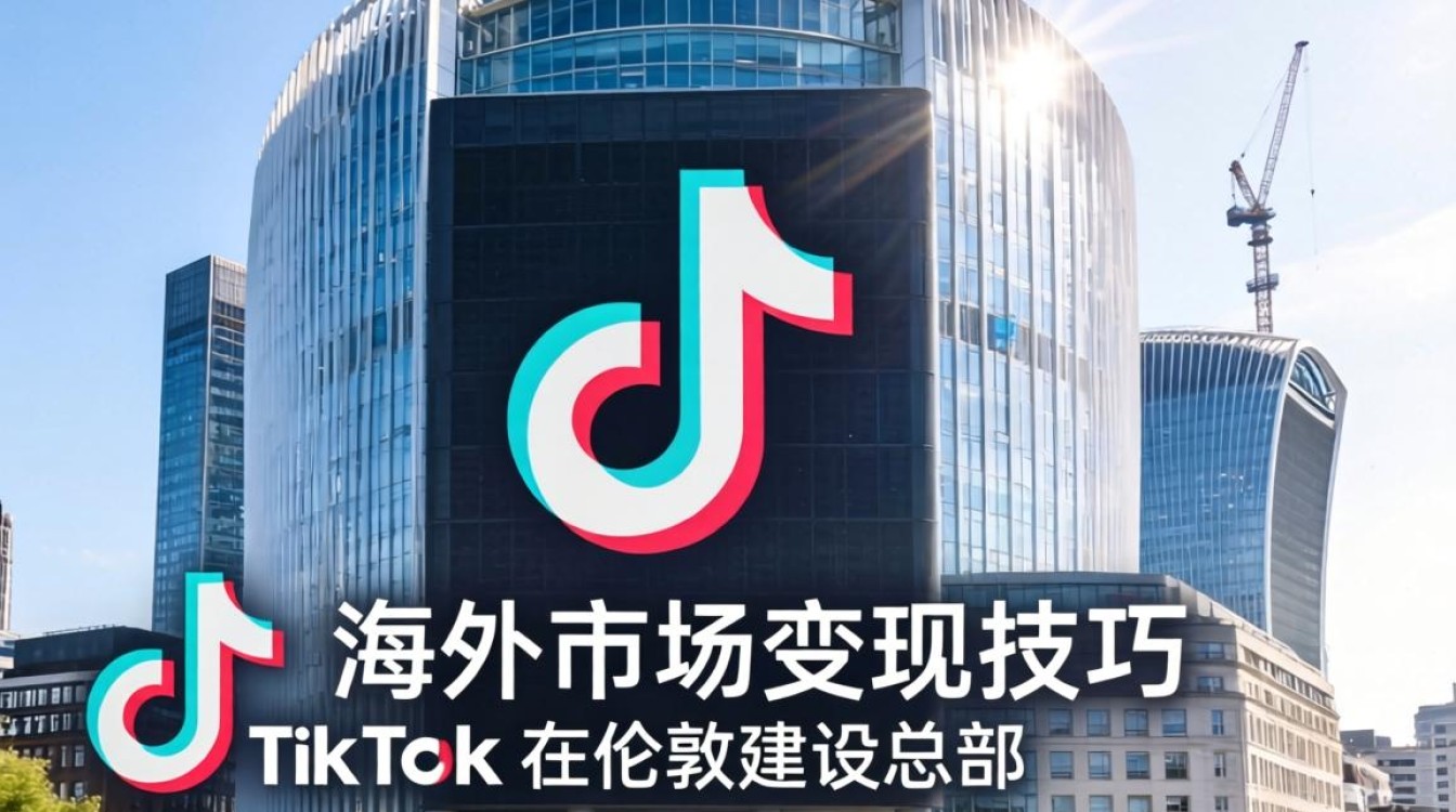 TikTok 在伦敦建设总部 海外市场变现技巧