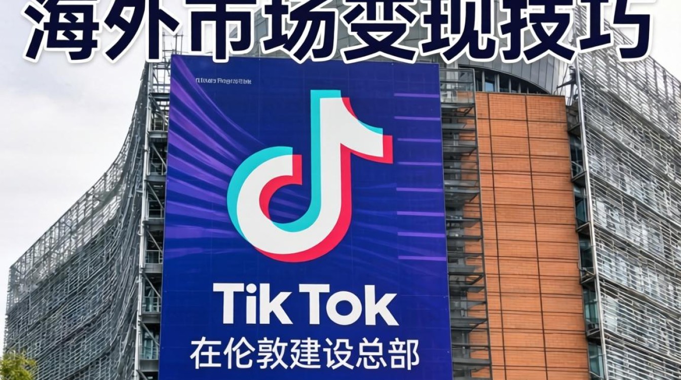 TikTok 在伦敦建设总部 海外市场变现技巧