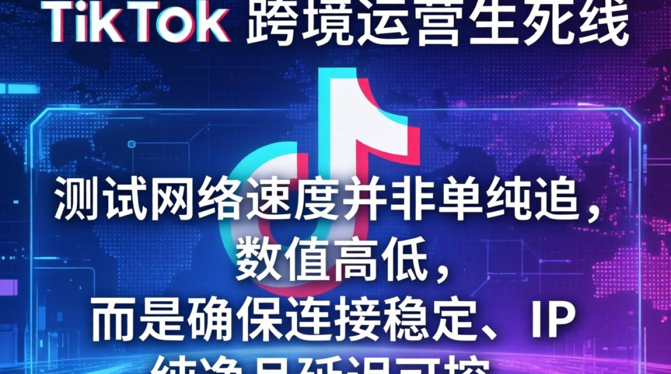 TikTok 怎么测试网络速度