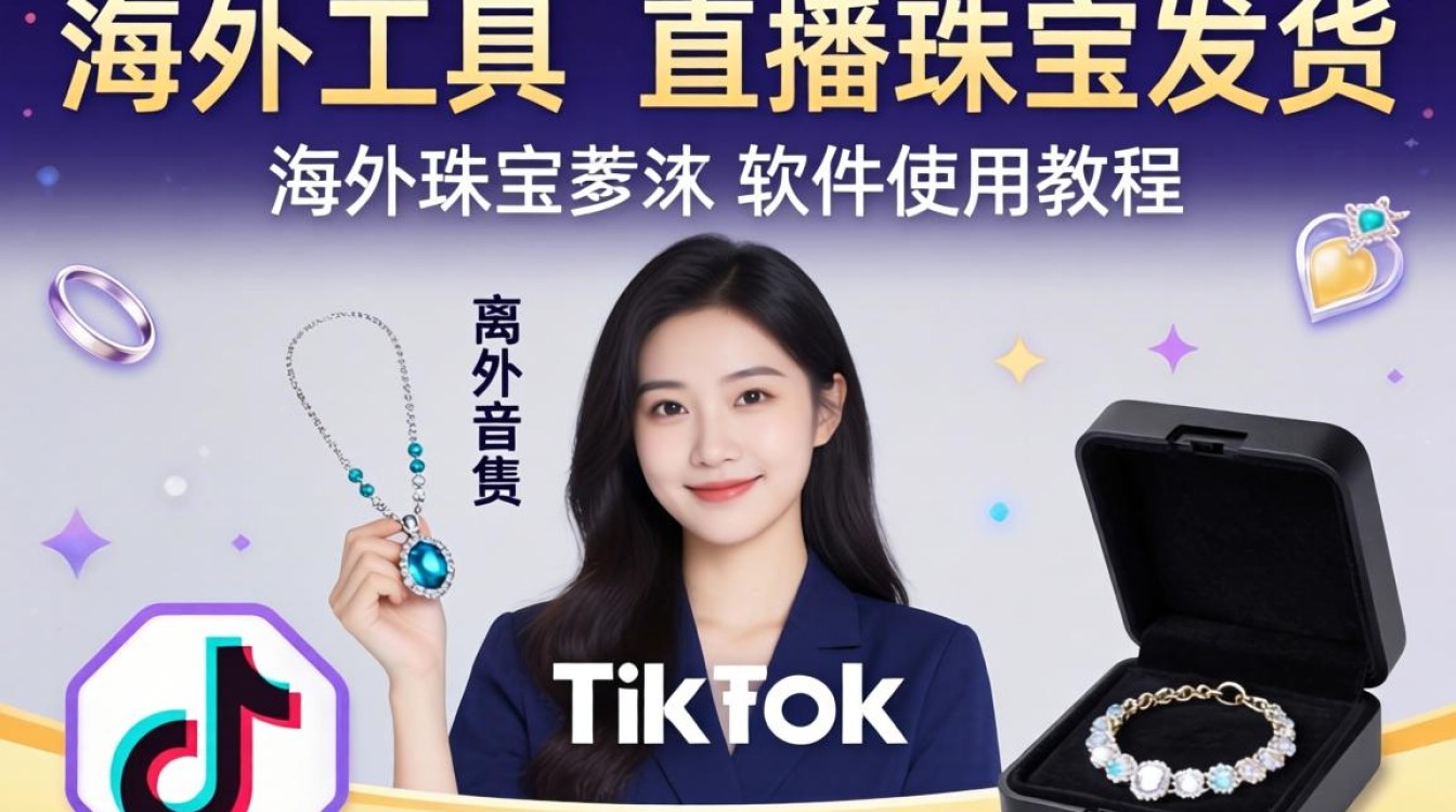新手工具海外tiktok直播珠宝发货软件使用教程