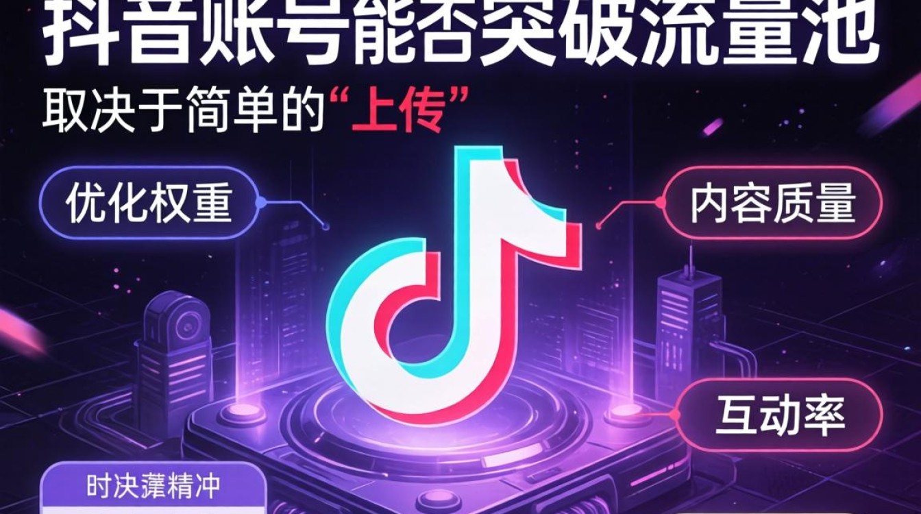 抖音上传小视频流量少怎么突破