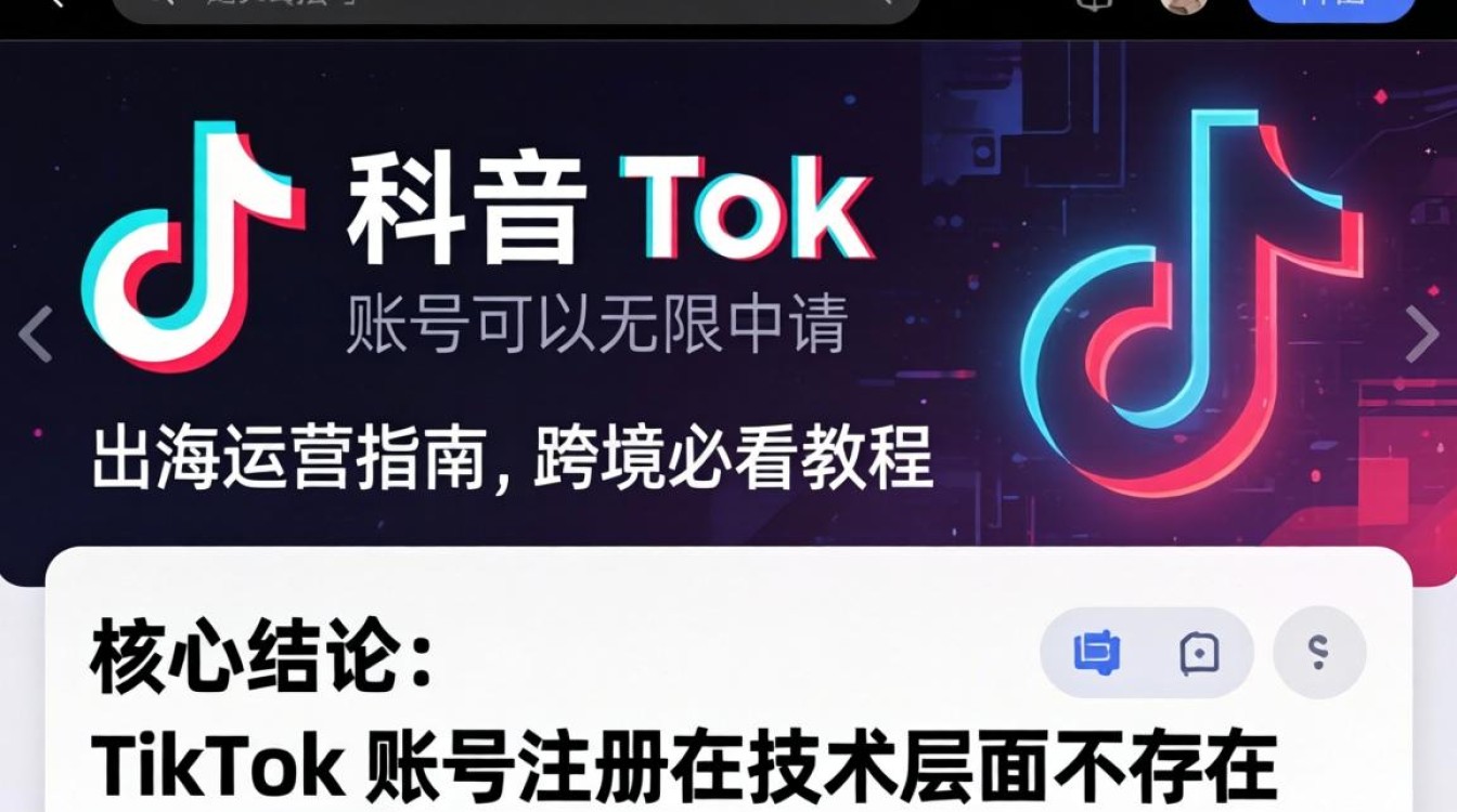 TikTok 账号可以无限申请吗