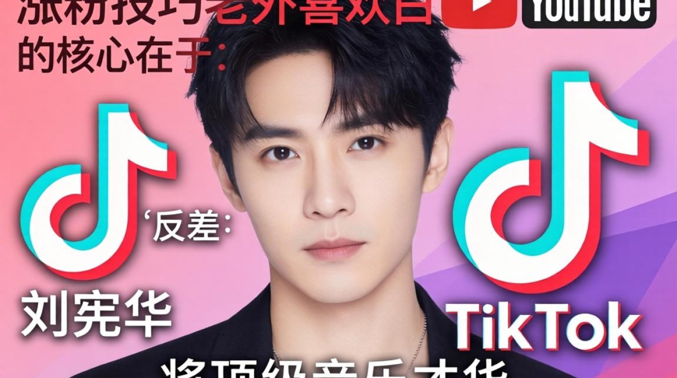 YouTube 刘宪华 TikTok 如何涨粉