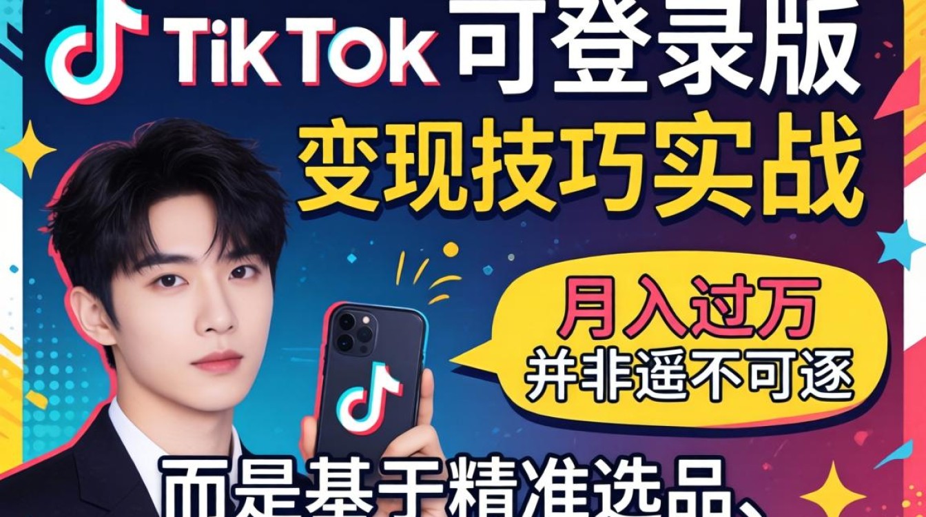 TikTok 可登陆版如何变现