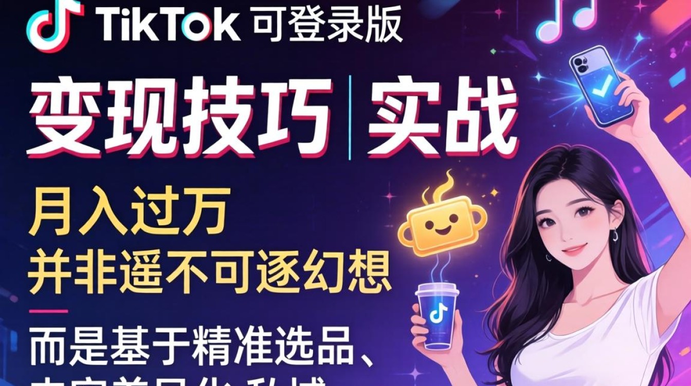 TikTok 可登陆版如何变现