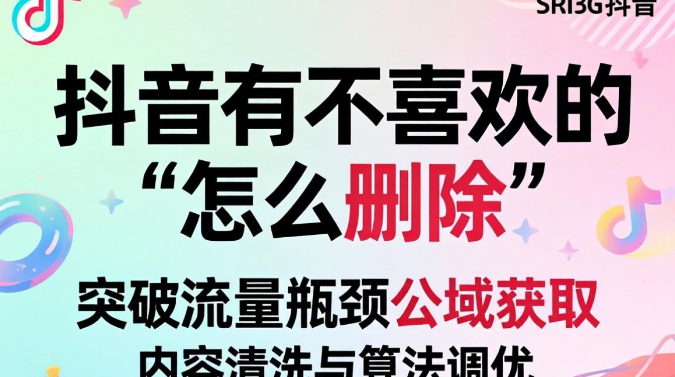 抖音有不喜欢的怎么删除