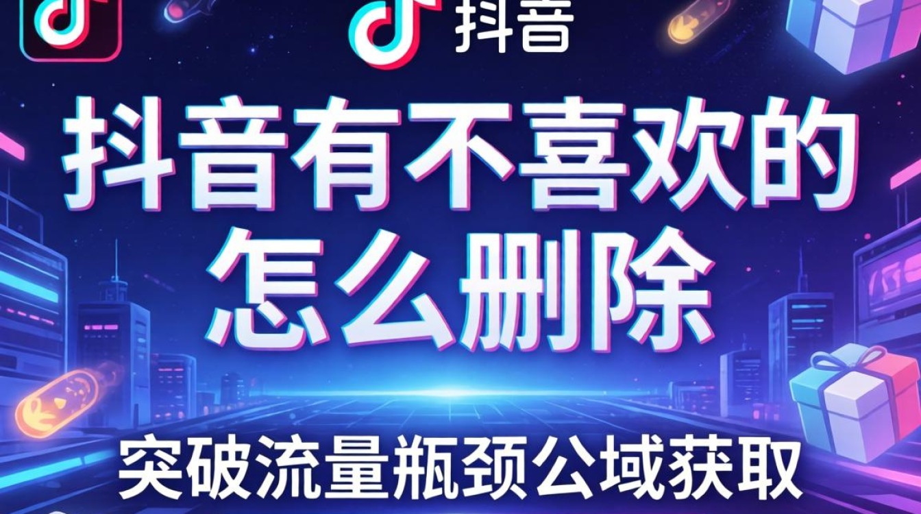 抖音有不喜欢的怎么删除