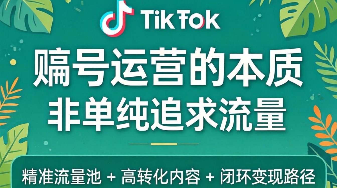 账号运营刘子浩tiktok培训涨粉变现秘籍