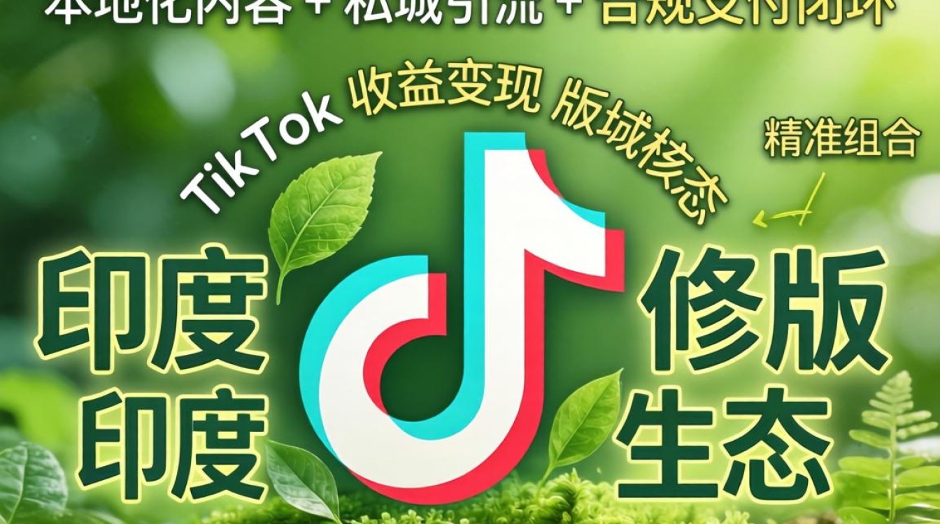 运营进阶印度TikTok修改版高级变现玩法