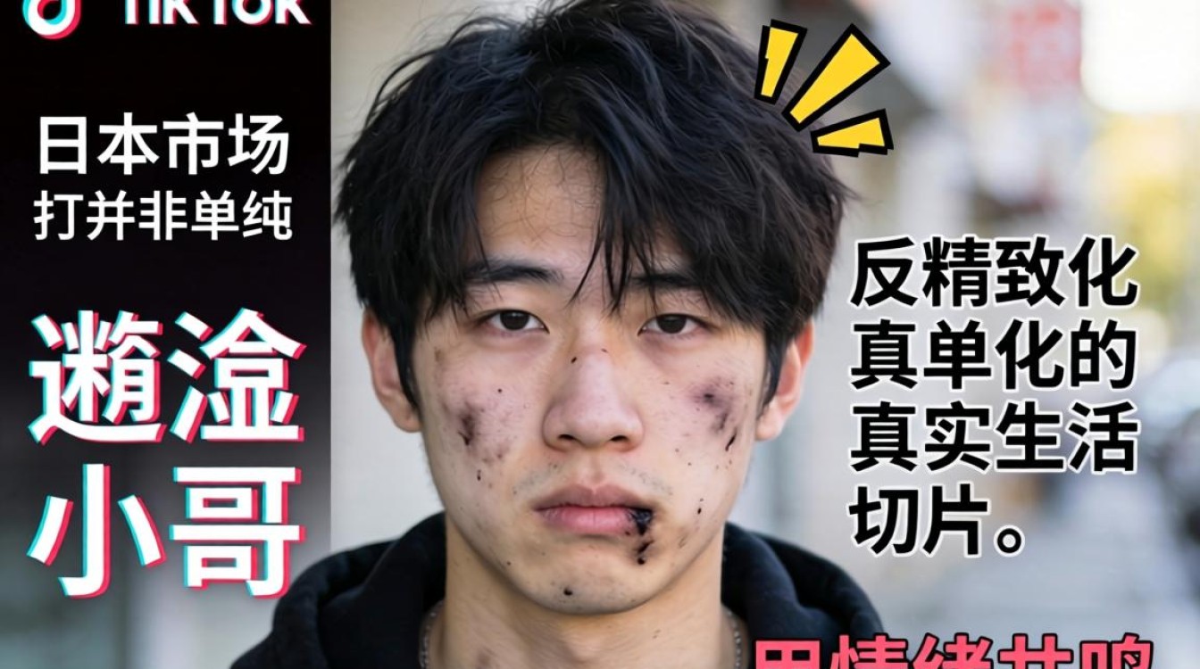日本邋遢小哥 TikTok 如何运营变现