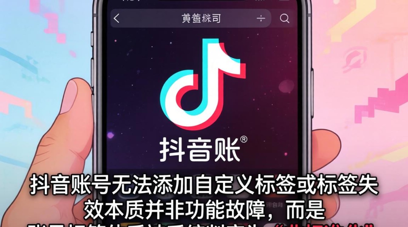 怎么我的抖音不能贴标签