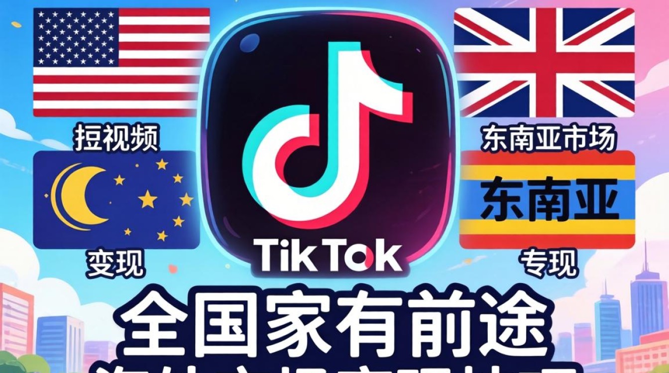 TikTok 哪个国家有前途