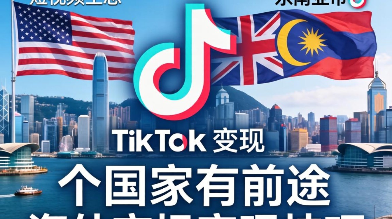 TikTok 哪个国家有前途