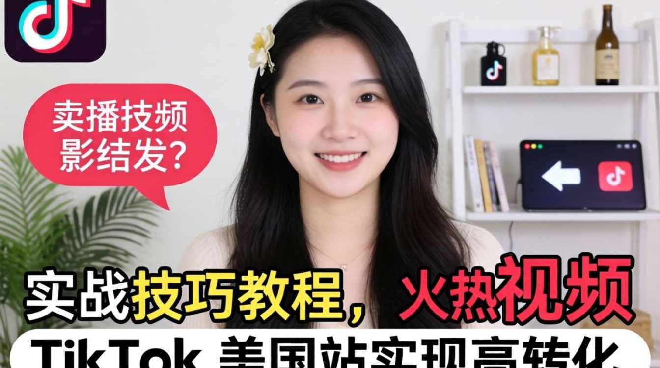 直播带货美国TikTok最火视频实战技巧教程