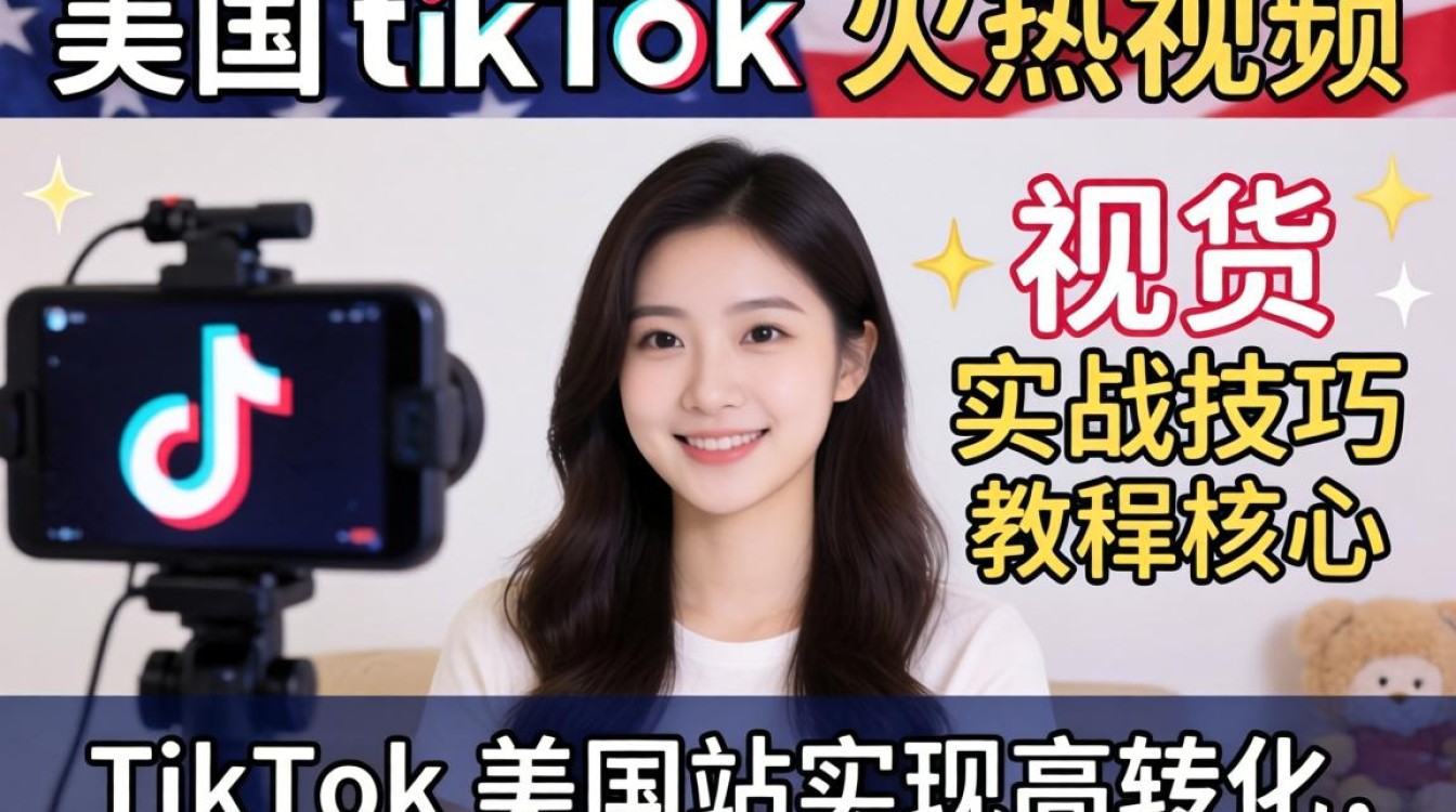 直播带货美国TikTok最火视频实战技巧教程