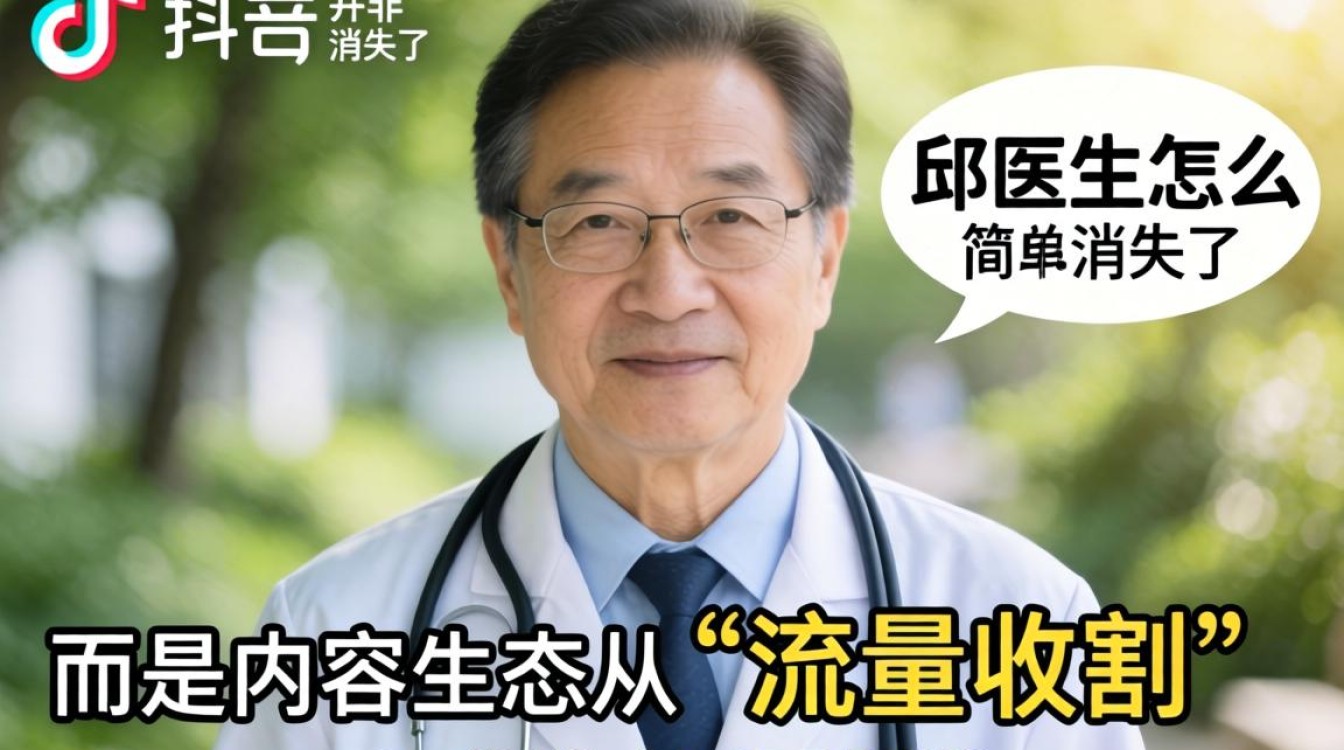 抖音的邱医生怎么消失了