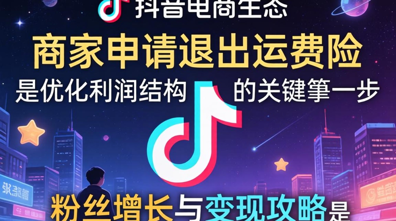 抖音怎么申请退出运费险