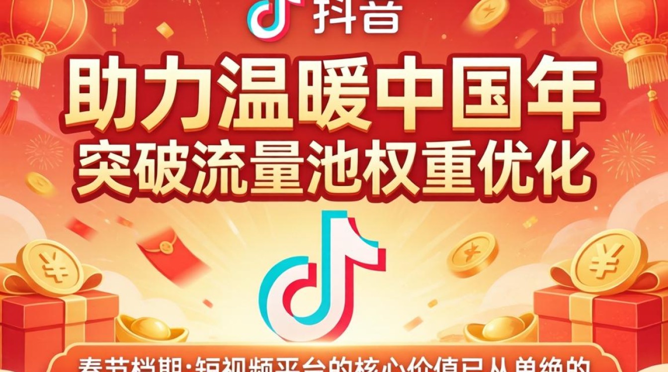 抖音助力温暖中国年流量优化