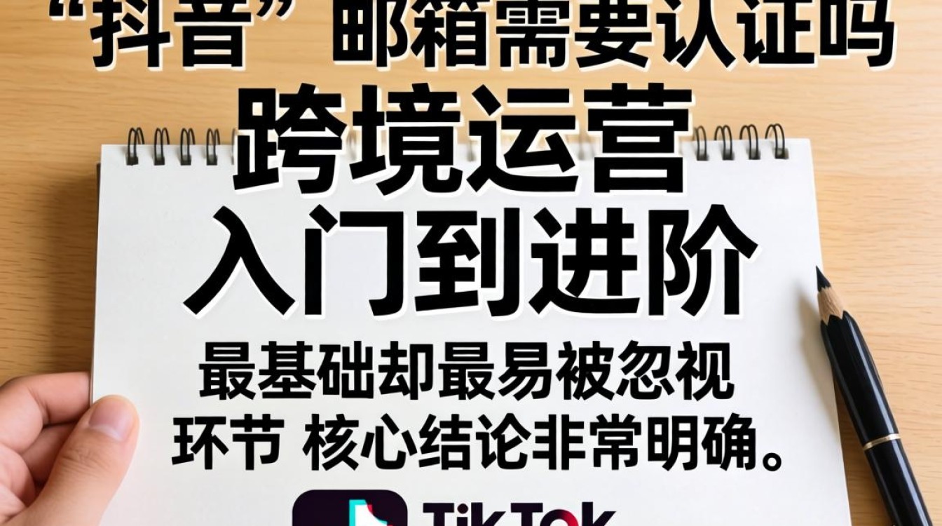 TikTok 邮箱需要认证吗