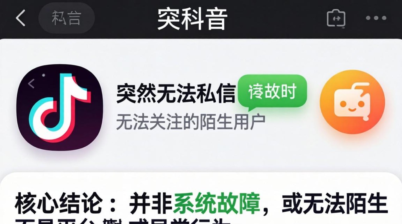 TikTok 无法私信无法关注怎么办