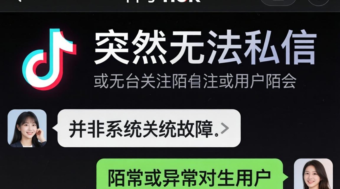 TikTok 无法私信无法关注怎么办