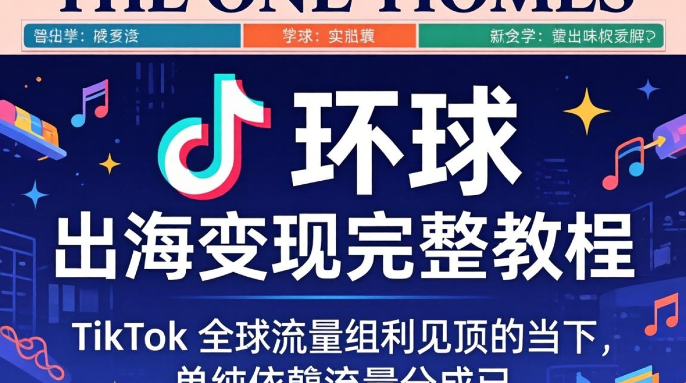 金融时报 TikTok 环球出海变现完整教程