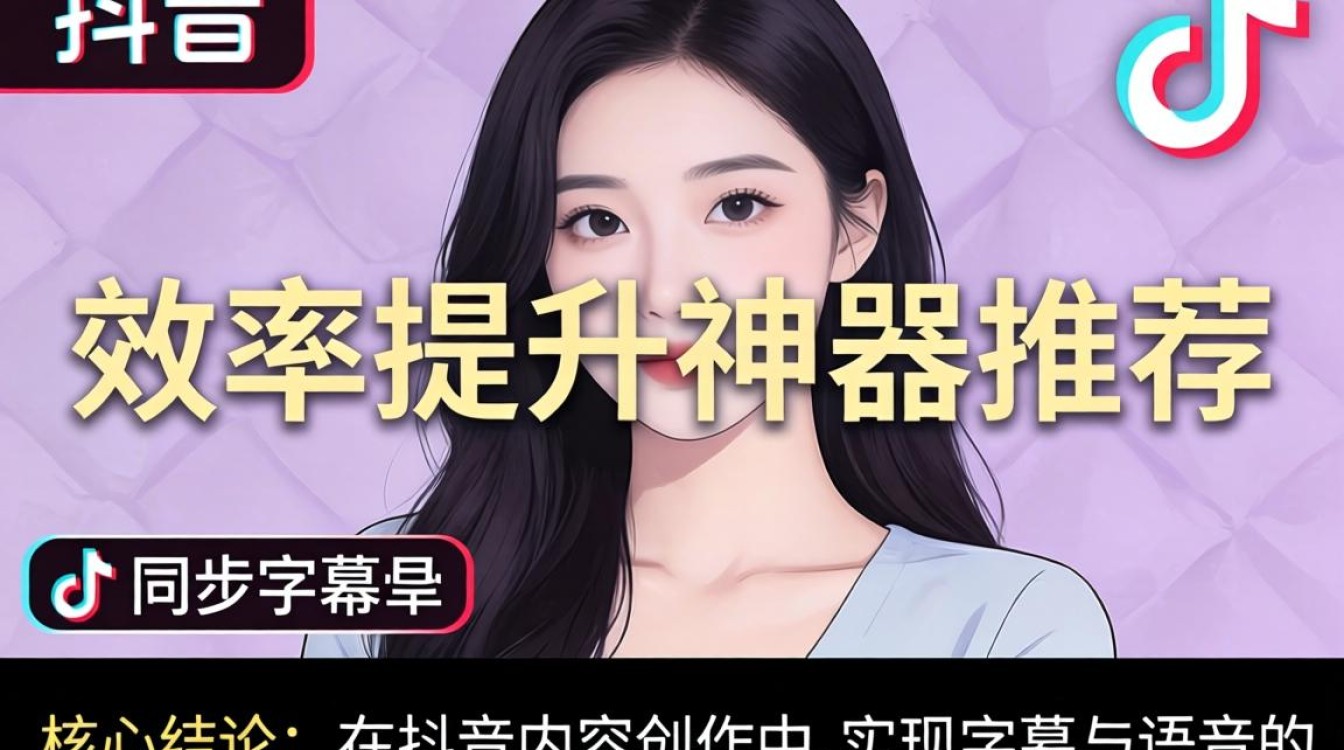 抖音的同步字幕怎么弄