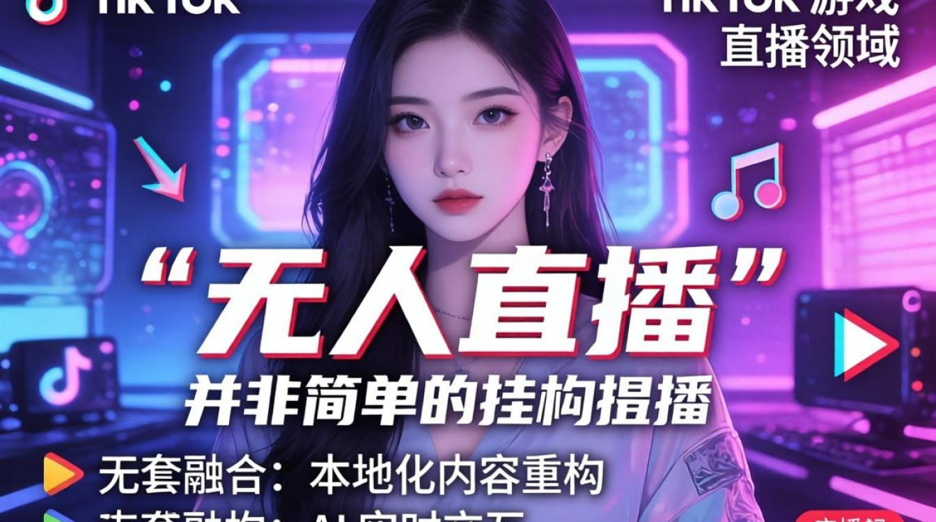 TikTok 无人游戏直播北京怎么做