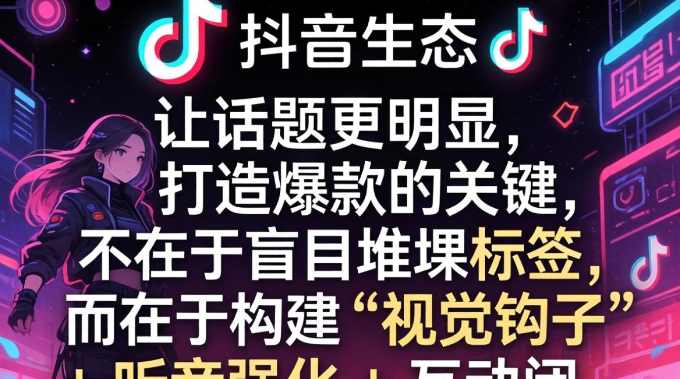 抖音怎么让话题更明显些