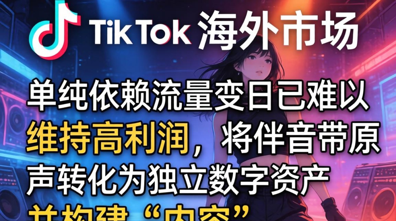 TikTok 伴奏带原声怎么变现