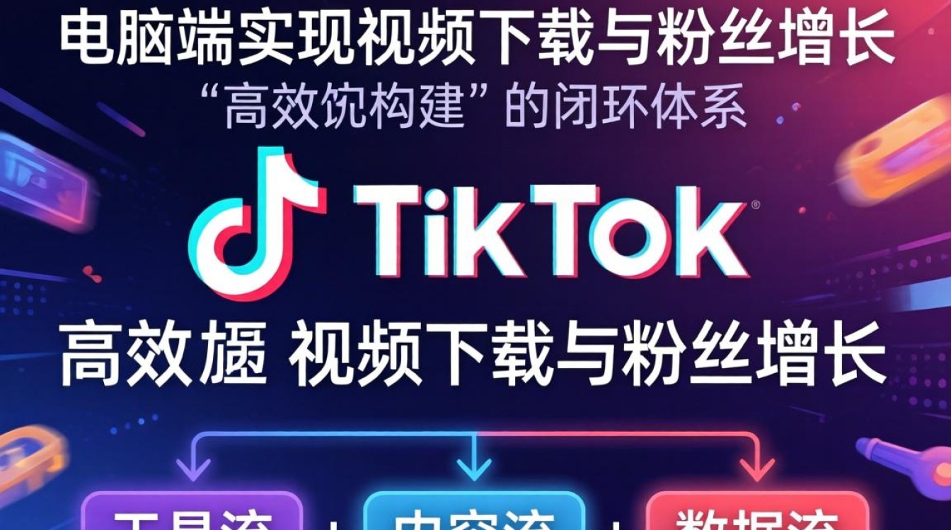 TikTok 电脑怎么下载视频