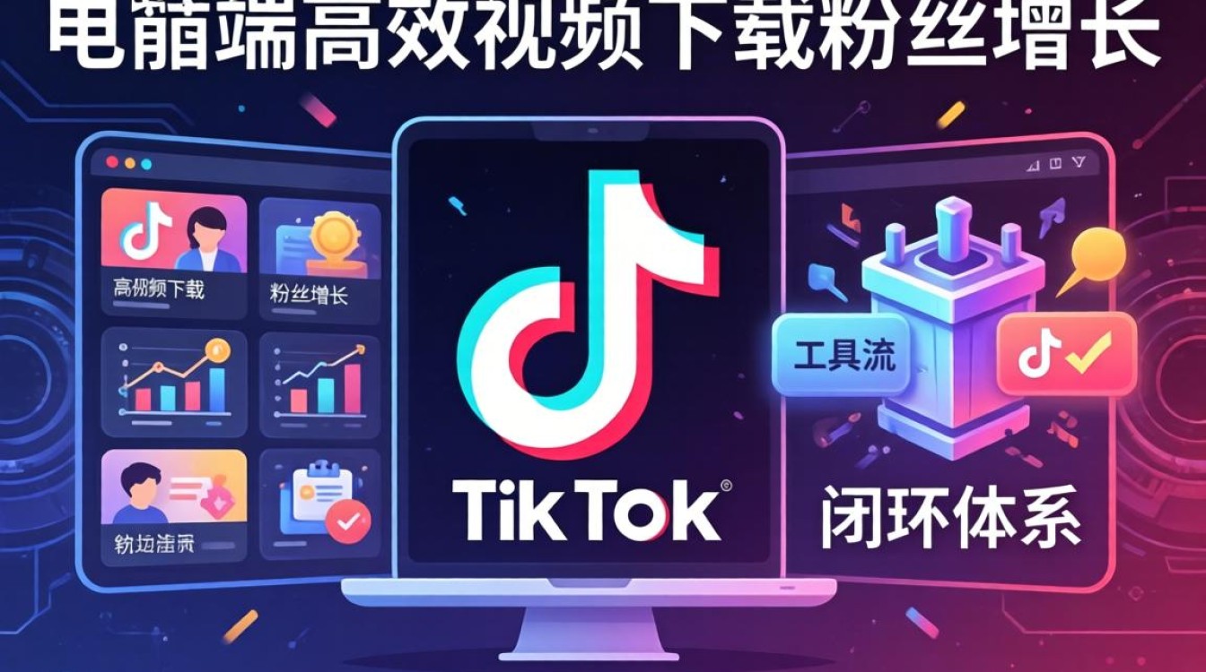 TikTok 电脑怎么下载视频