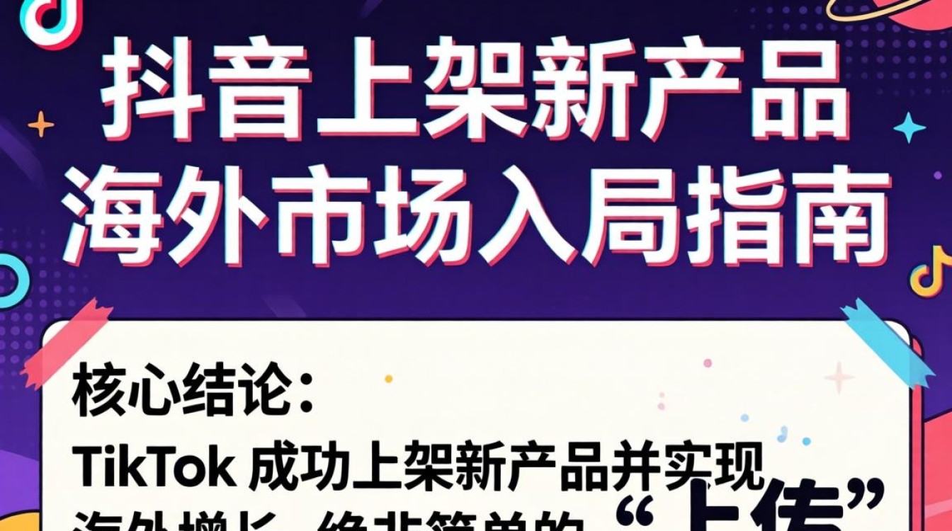 TikTok 上架新产品 海外市场入局指南